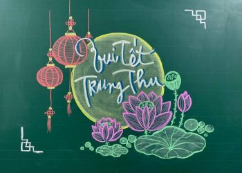 Trang trí bảng theo biểu tượng riêng của từng lớp