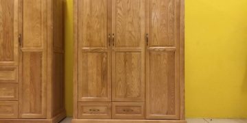 Tủ quần áo được làm bằng gỗ đang rất được ưa chuộng