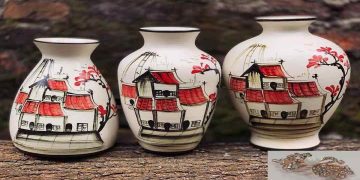 Các bước để trang trí lọ hoa