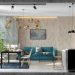 Không gian sống toát lên sự hiện đại nhờ nội thất phù hợp