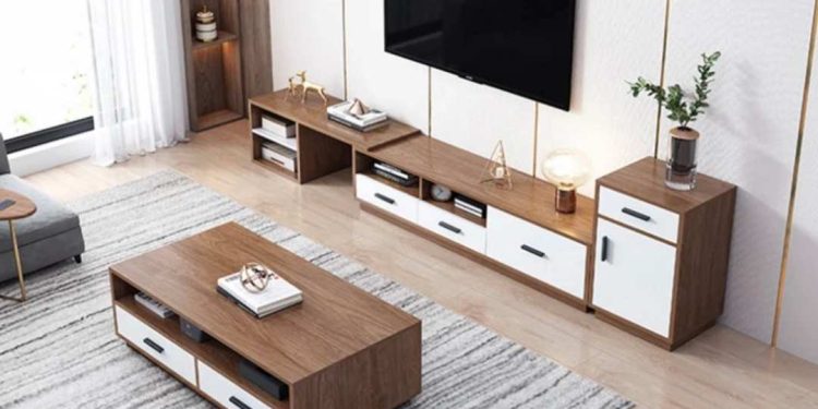 Kệ tivi gỗ công nghiệp có ưu và nhược điểm như thế nào?