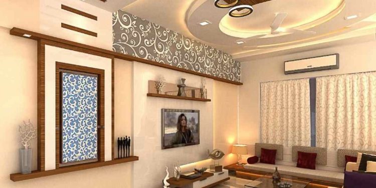 Trần thạch cao phòng khách mang lại nét đẹp hiện đại