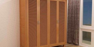 Tủ quần áo gỗ sồi - Loại gỗ được lựa chọn nhiều để làm tủ