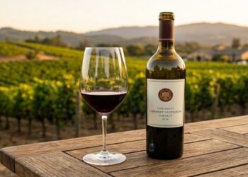 Ly Napa Valley Cabernet Sauvignon tại Thung lũng Oakville